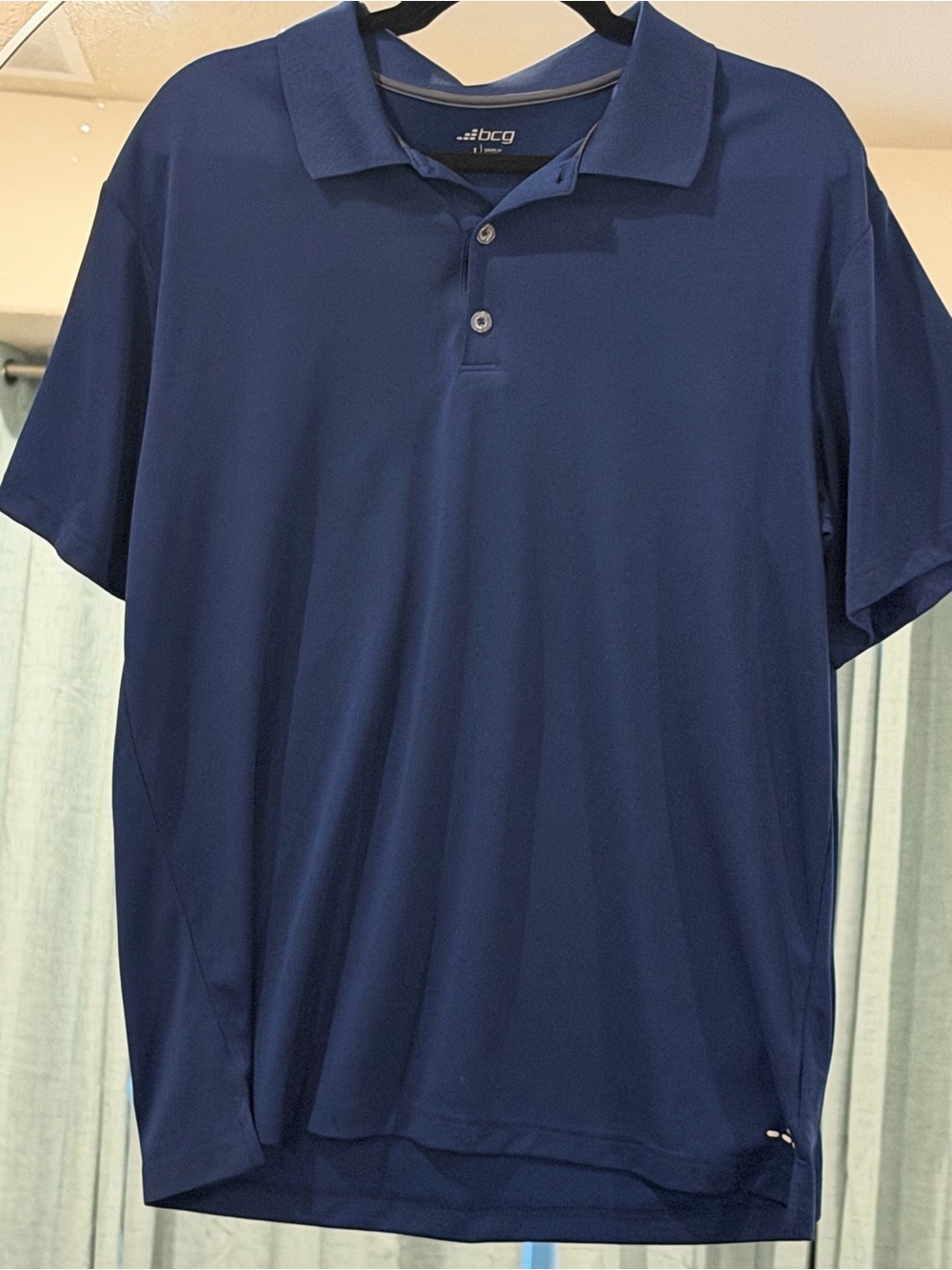 bcg Navy Blue Men’s Performance Polo